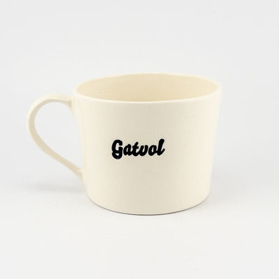 Mug C White Gloss - Gatvol