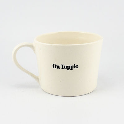 Mug C White Gloss - Ou Toppie