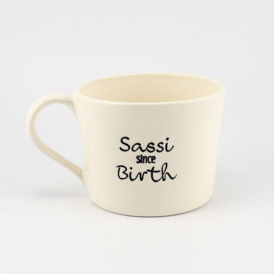 Mug C White Gloss - Sassi