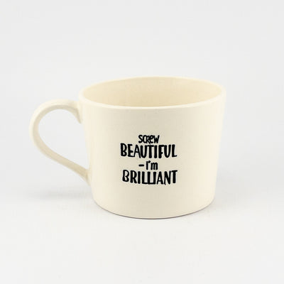 Mug C White Gloss - I’m Brilliant