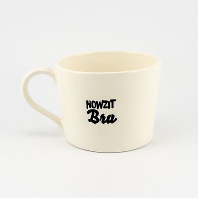Mug C White Gloss - Howzit Bru