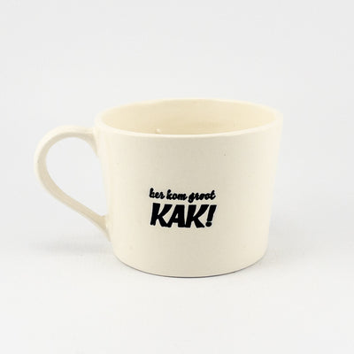 Mug C White Gloss - Groot Kak