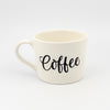 Mug C White Gloss - Coffee