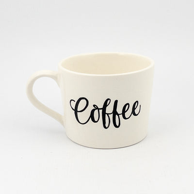 Mug C White Gloss - Coffee