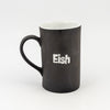 Mug D Black Clay / White Gloss - Eish