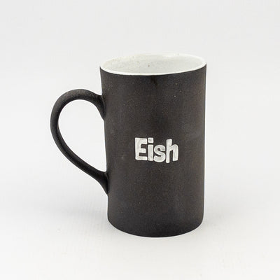 Mug D Black Clay / White Gloss - Eish