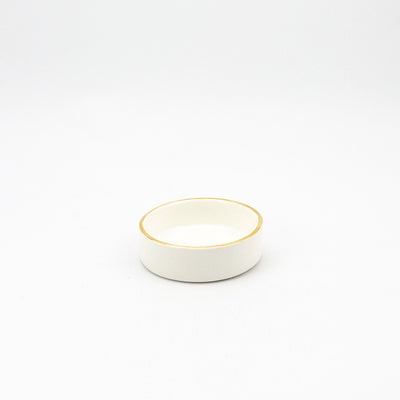 Ramekin C Gold Rim
