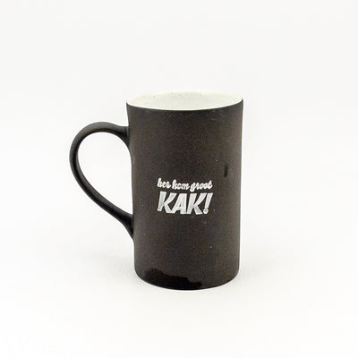 Mug D Black Clay / White Glosss - Groot Kak