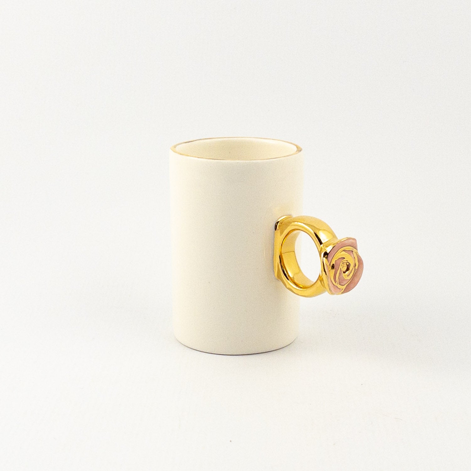 My Precious - Gold Ring Espresso Mugs