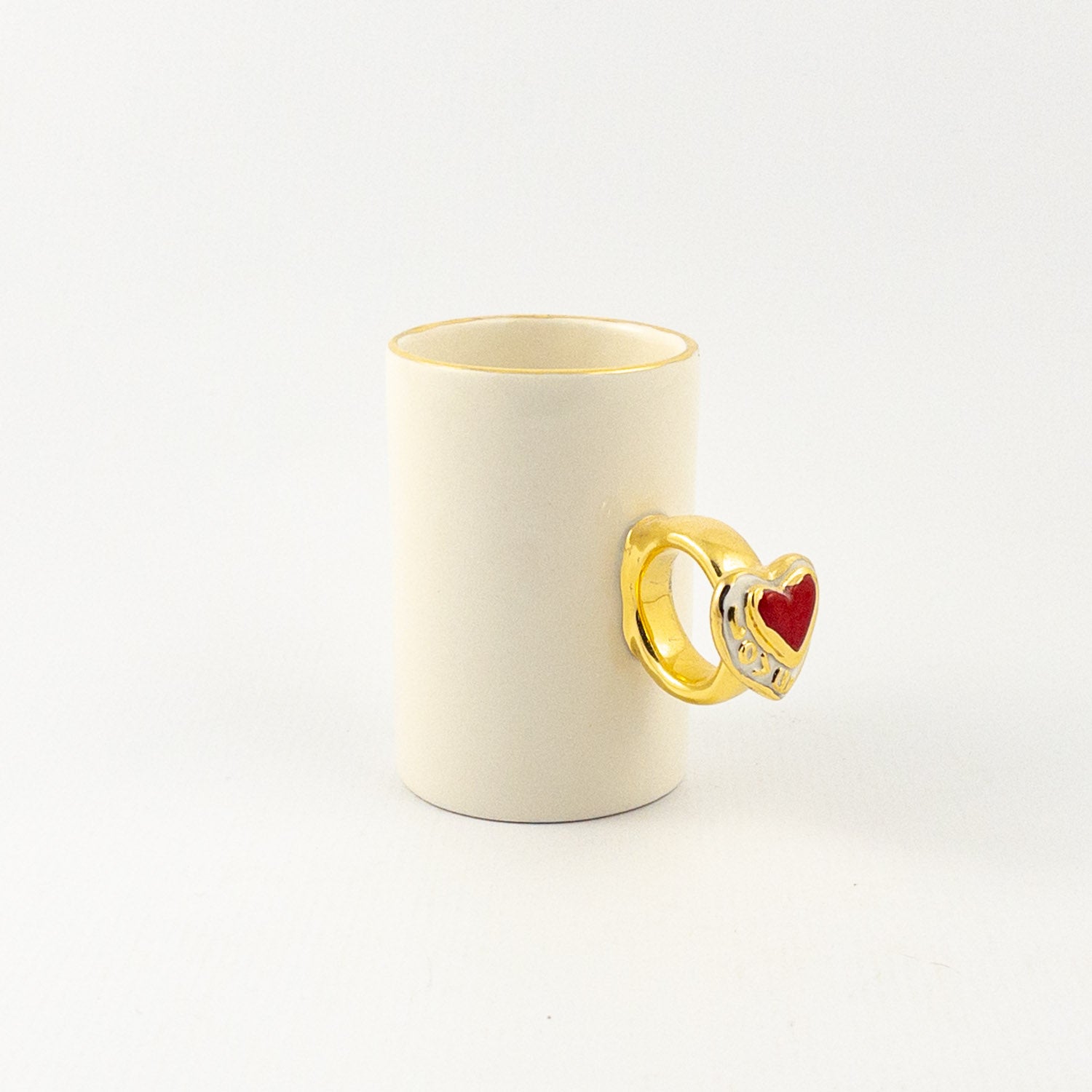My Precious - Gold Ring Espresso Mugs