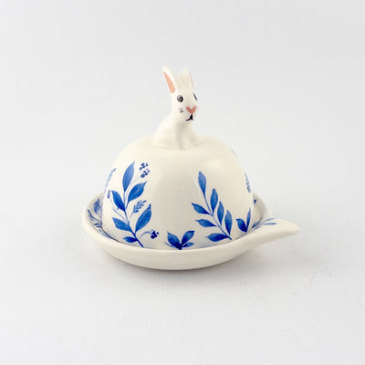 Butter Dish with Bunny - Easter Collection