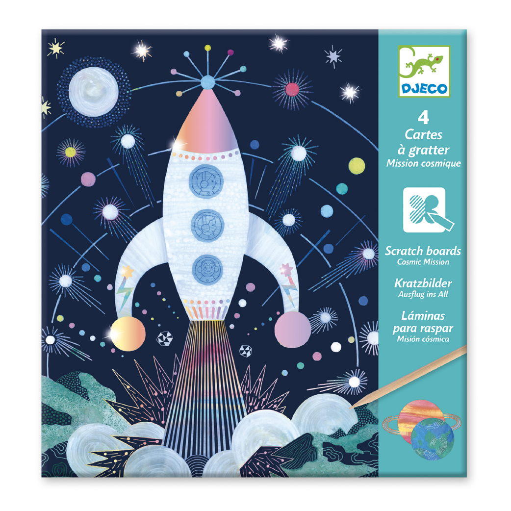 Cosmic Mission Scratch Cards