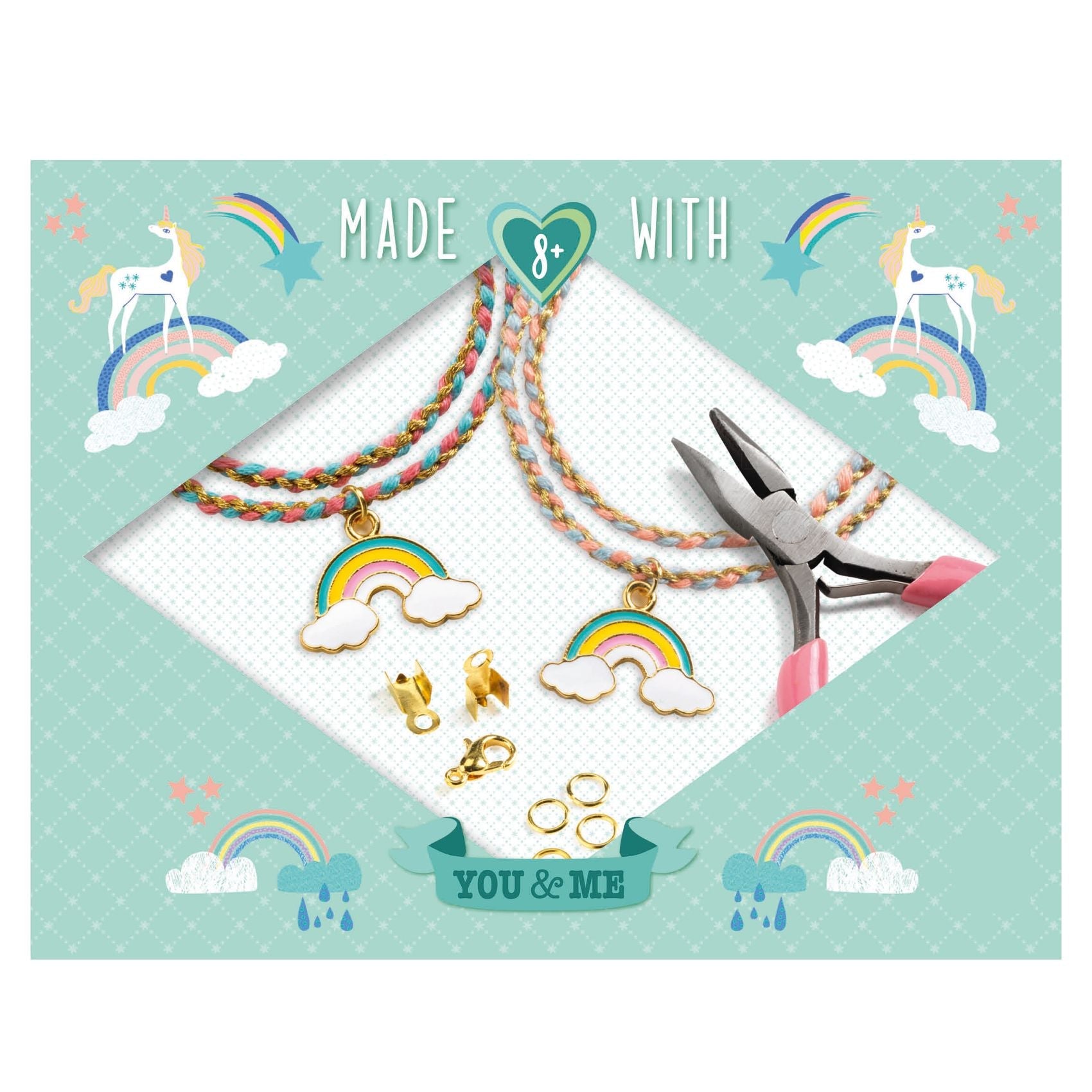 You & Me – Rainbow Kumihimo