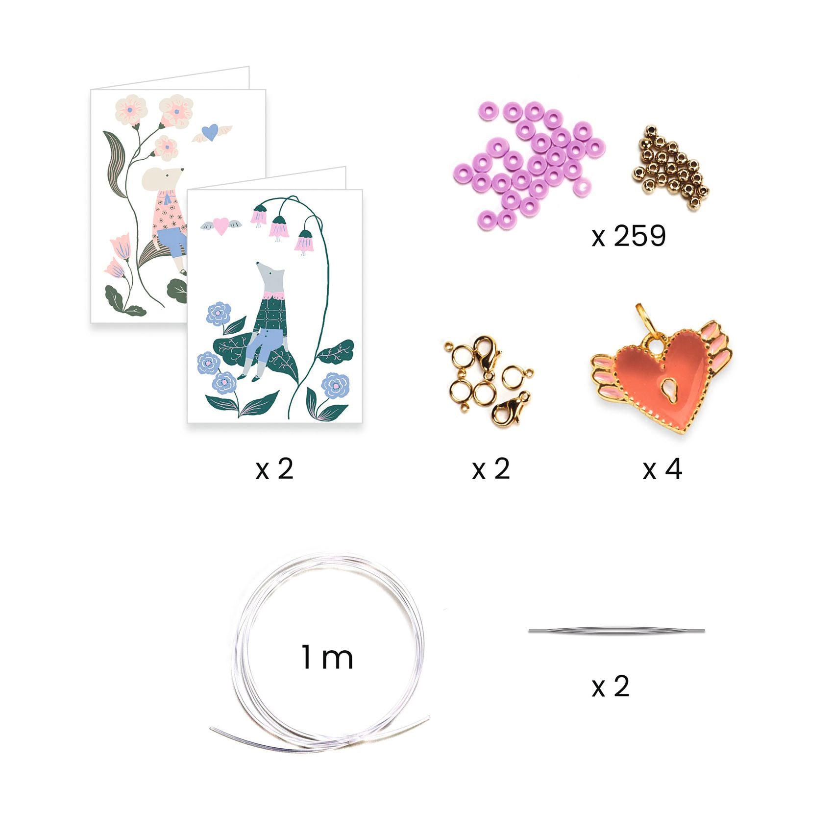 You & Me – Heart Heishi