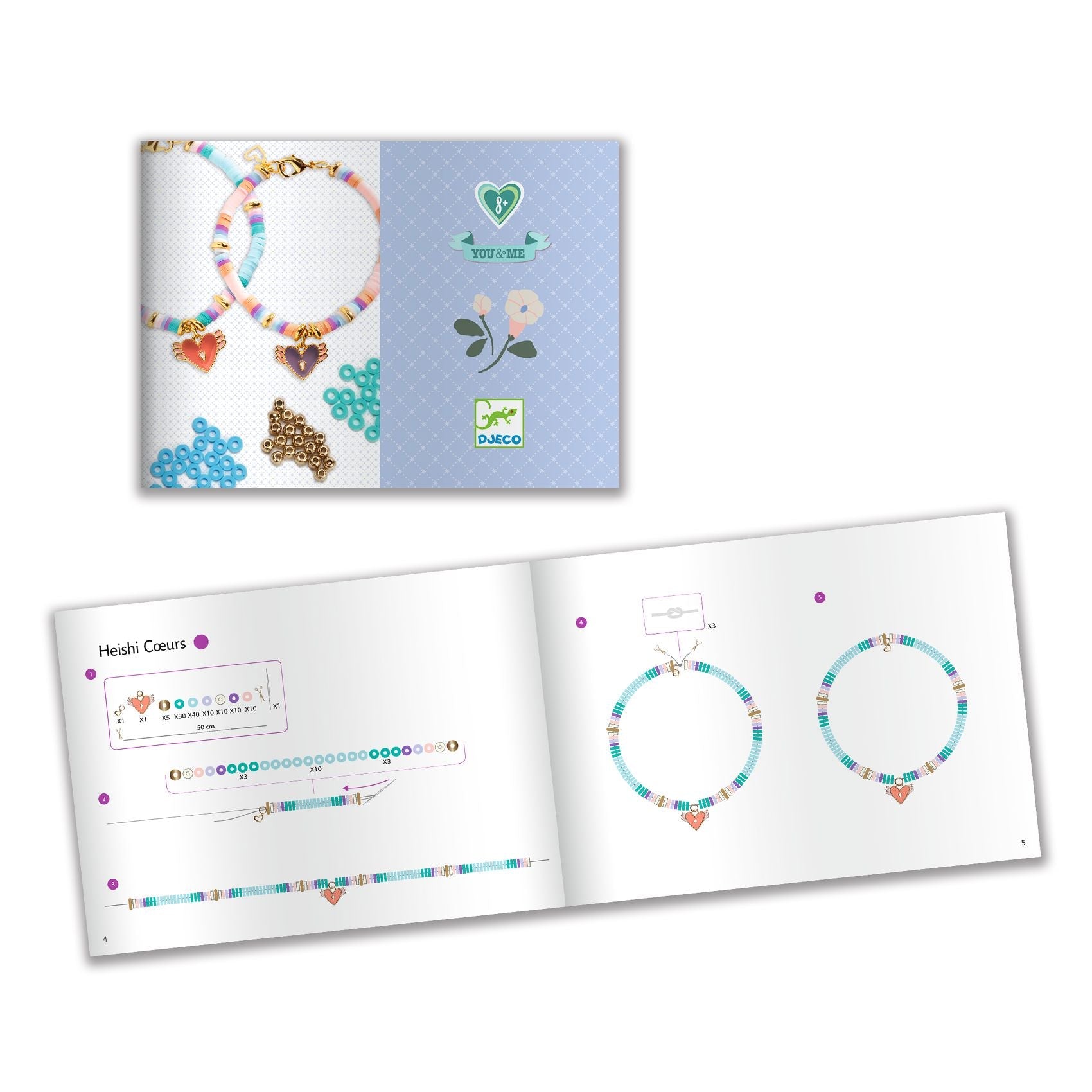 You & Me – Heart Heishi