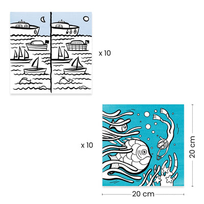Colouring Activity Set – Ocean