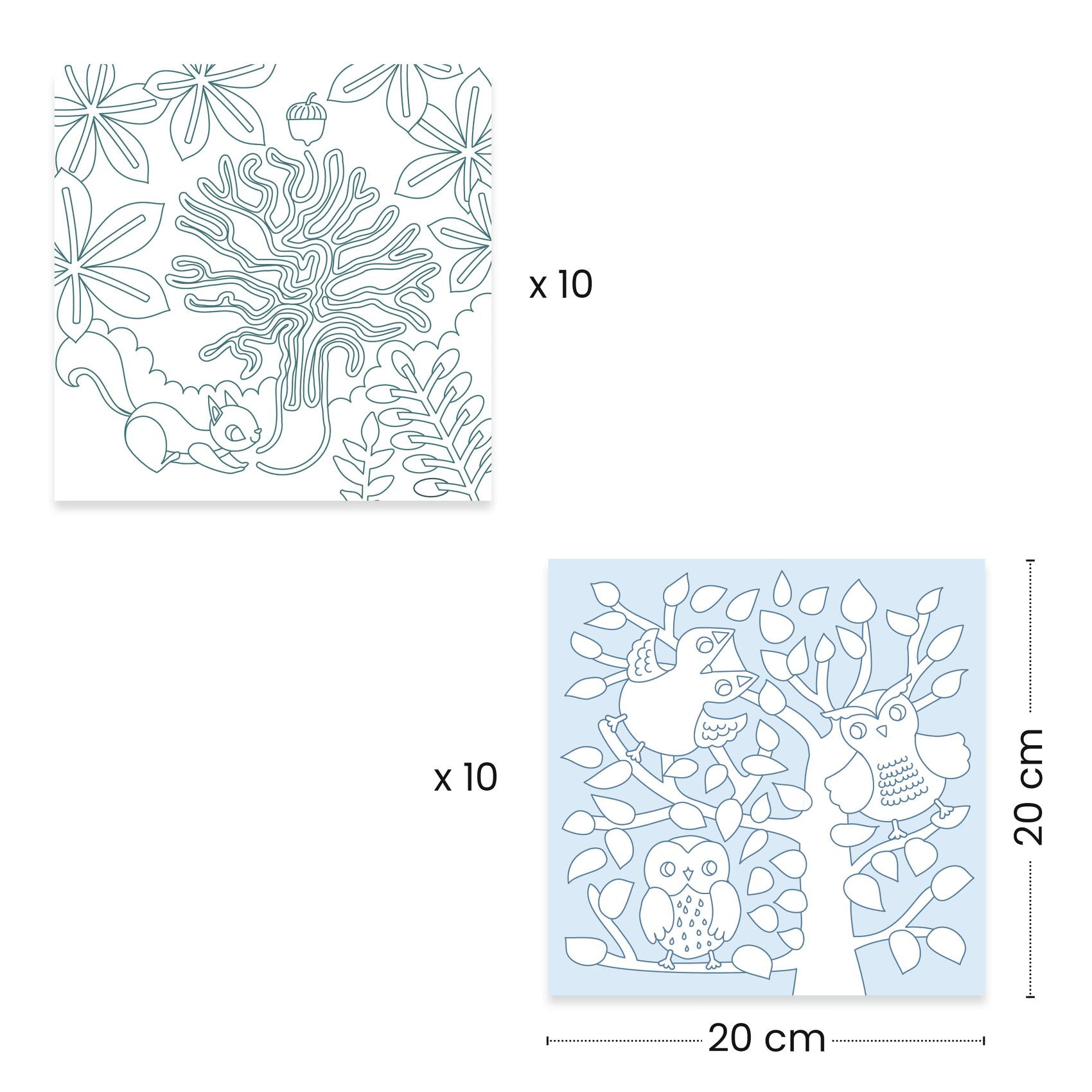 Colouring Activity Set – Forest