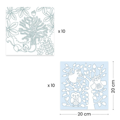 Colouring Activity Set – Forest