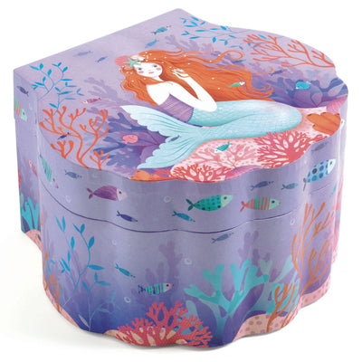 Wooden Musical Jewellery Box – Enchanted Mermaid