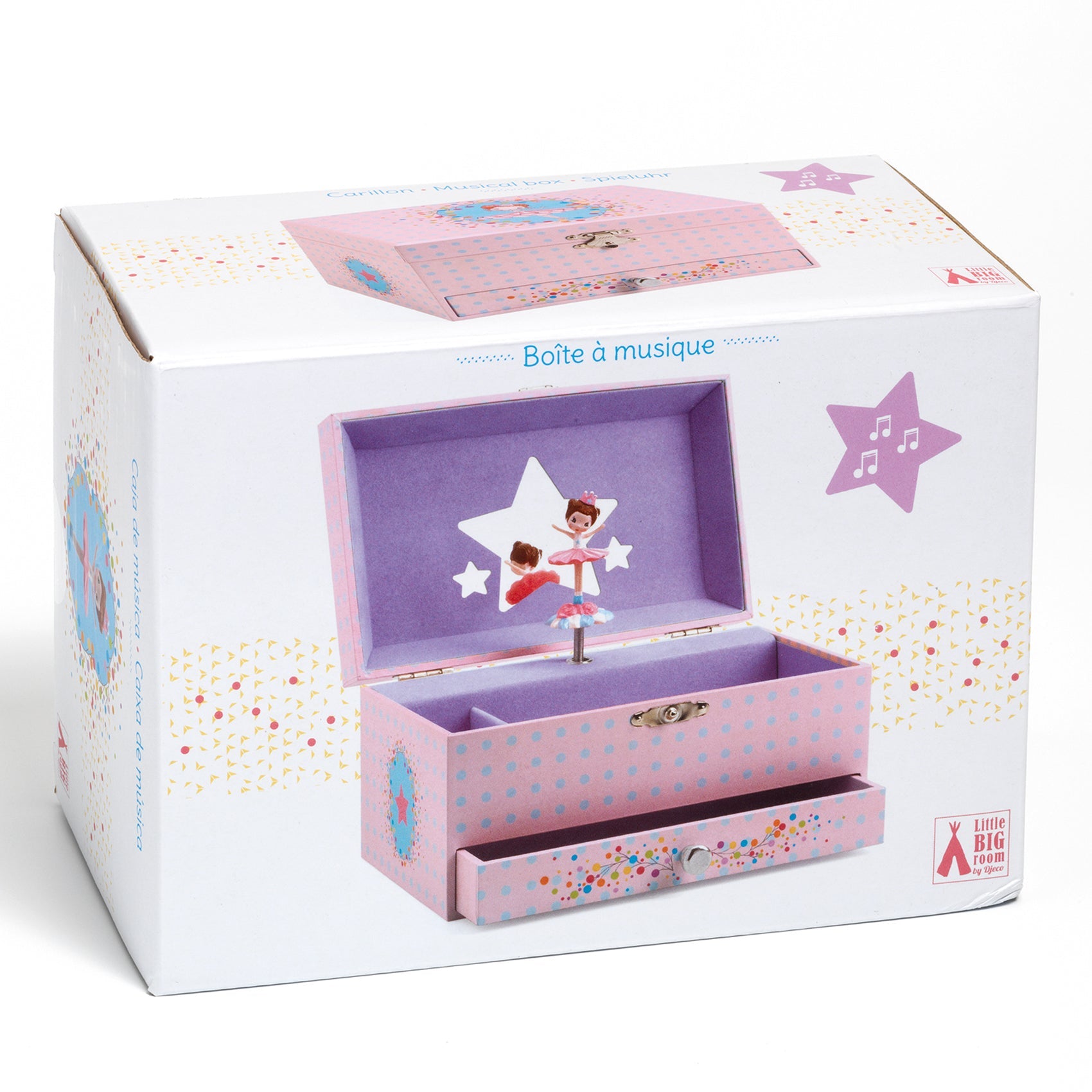 Wooden Musical Jewellery Box – The Ballerina's Melody
