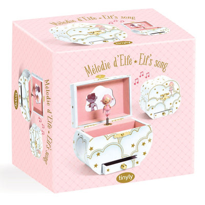 Tinyly Wooden Musical Jewellery Box – Elfe’s Song