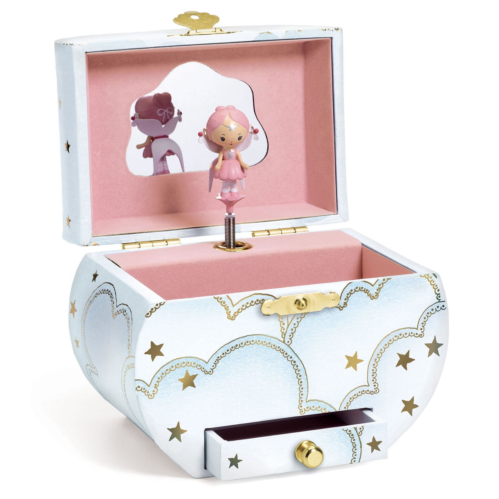 Tinyly Wooden Musical Jewellery Box – Elfe’s Song