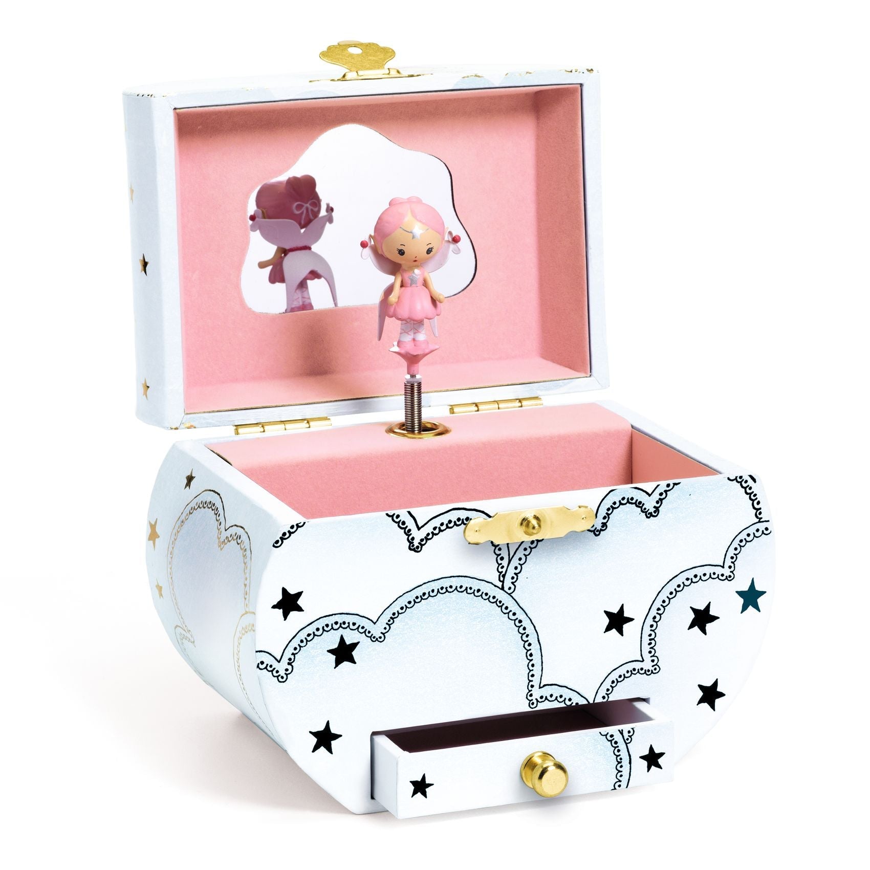 Tinyly Wooden Musical Jewellery Box – Elfe’s Song