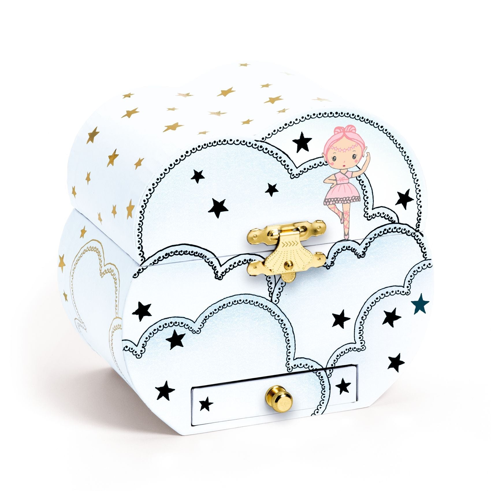 Tinyly Wooden Musical Jewellery Box – Elfe’s Song