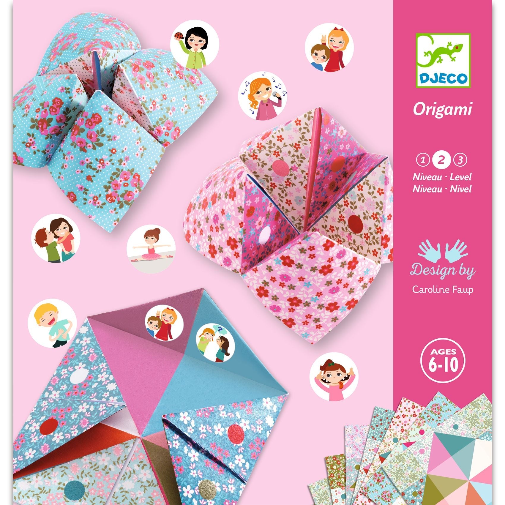 Origami Fortune Tellers – Flowers