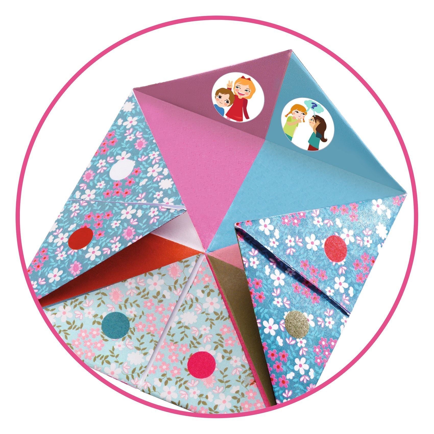 Origami Fortune Tellers – Flowers