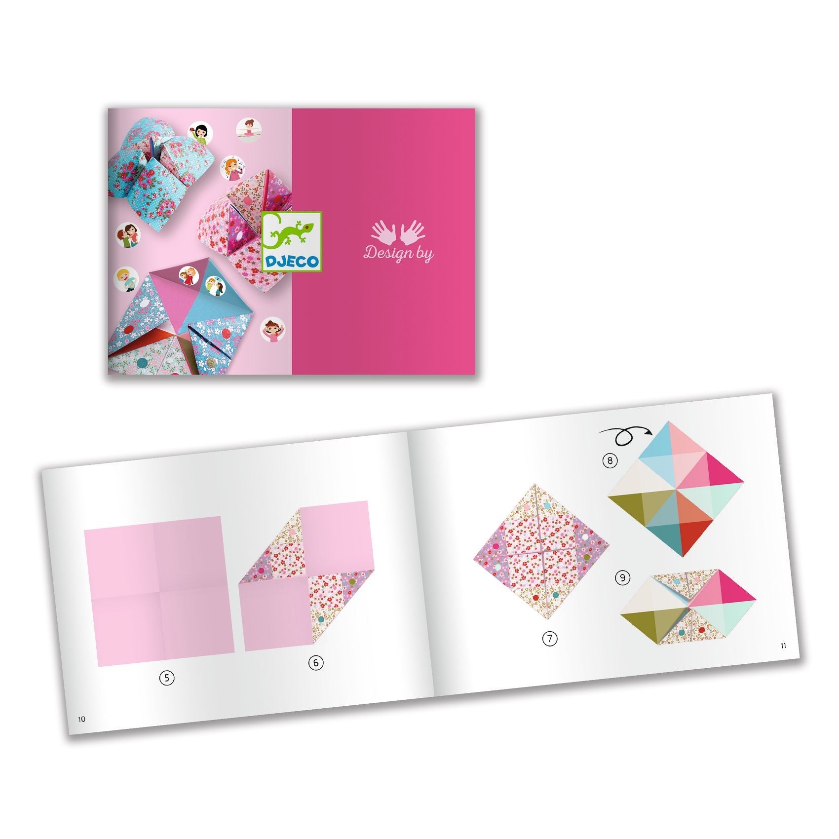 Origami Fortune Tellers – Flowers