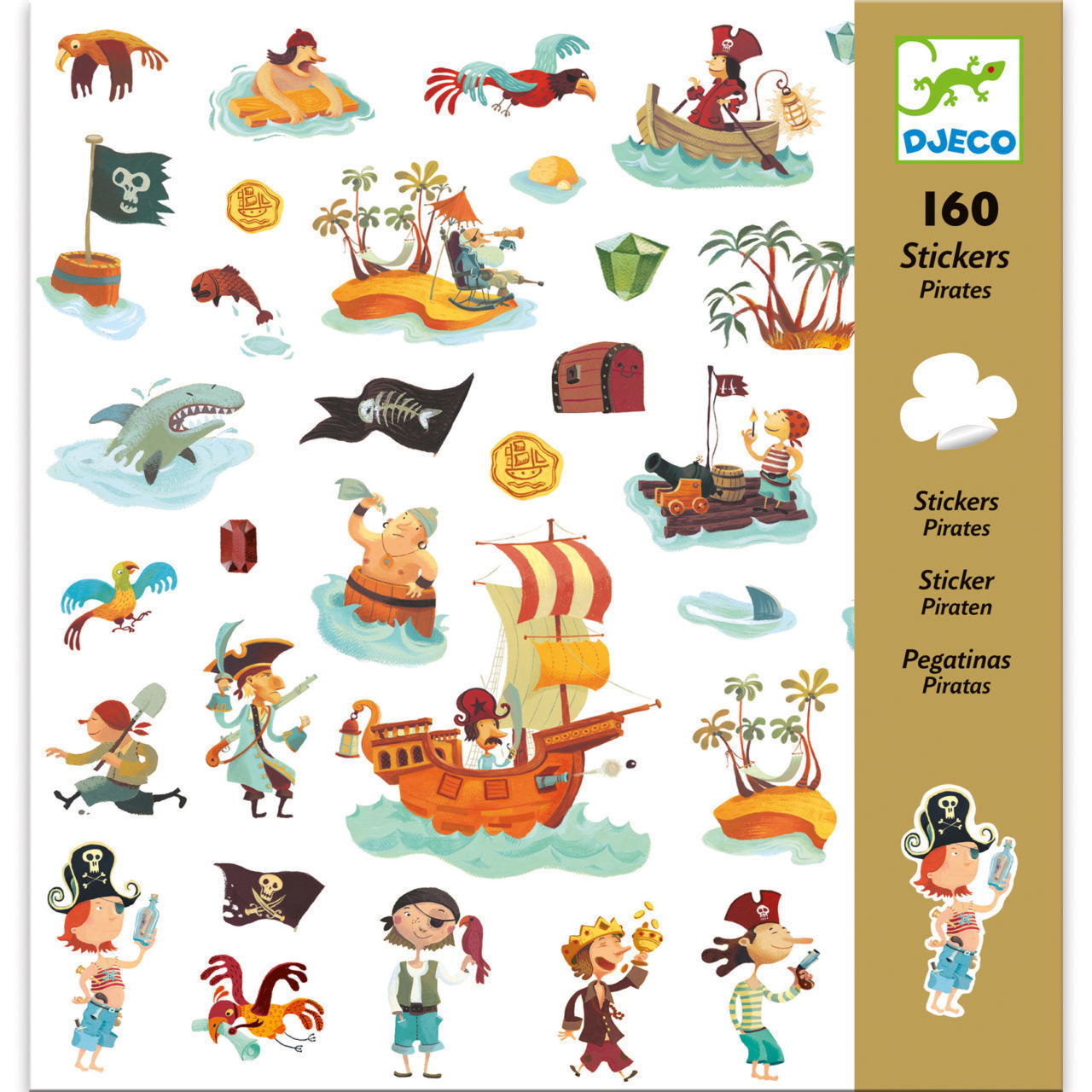 Pirates Sticker Collection