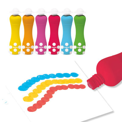 Washable Foam Markers for Little Ones – Set of 6