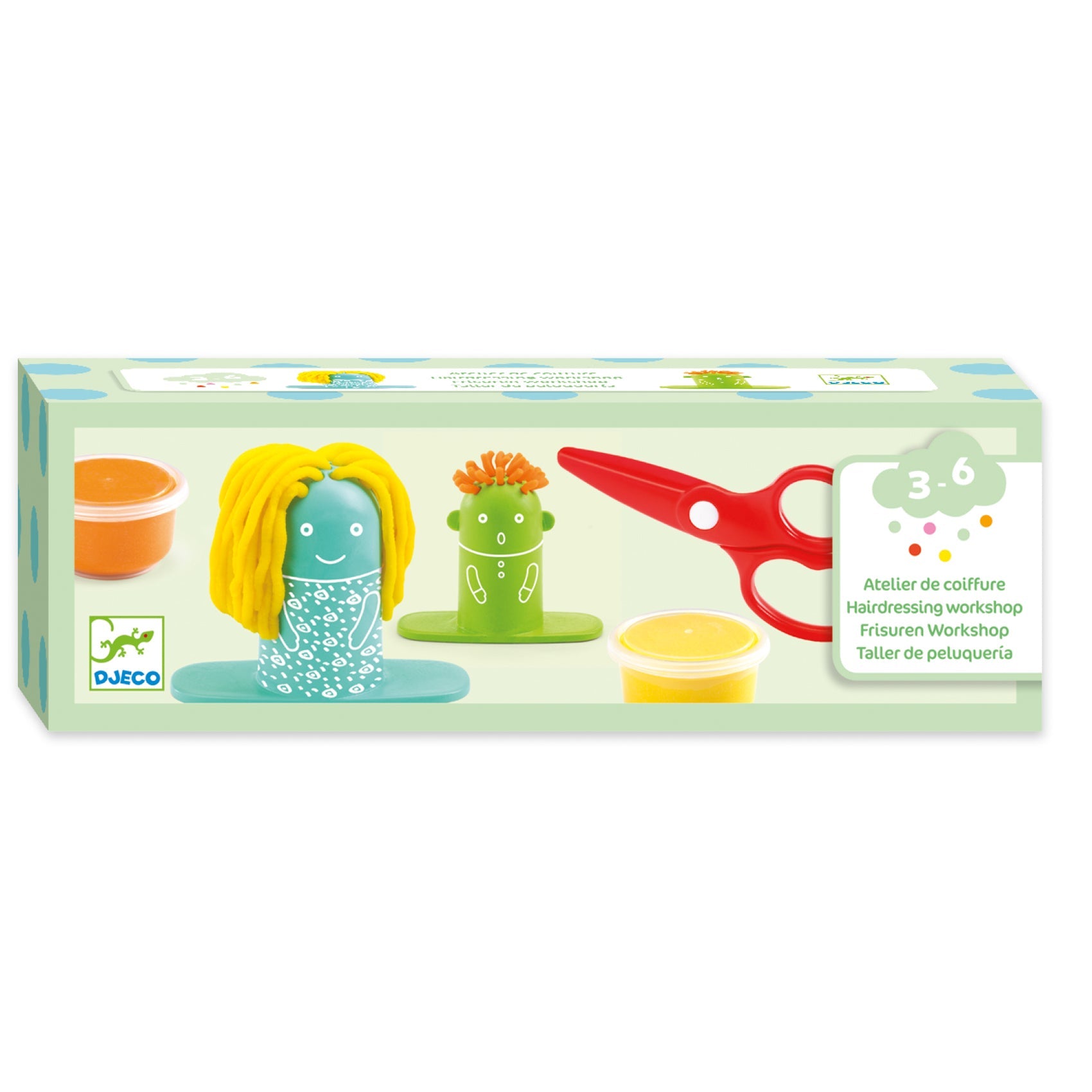 Hairdresser Modelling Play Dough Playset