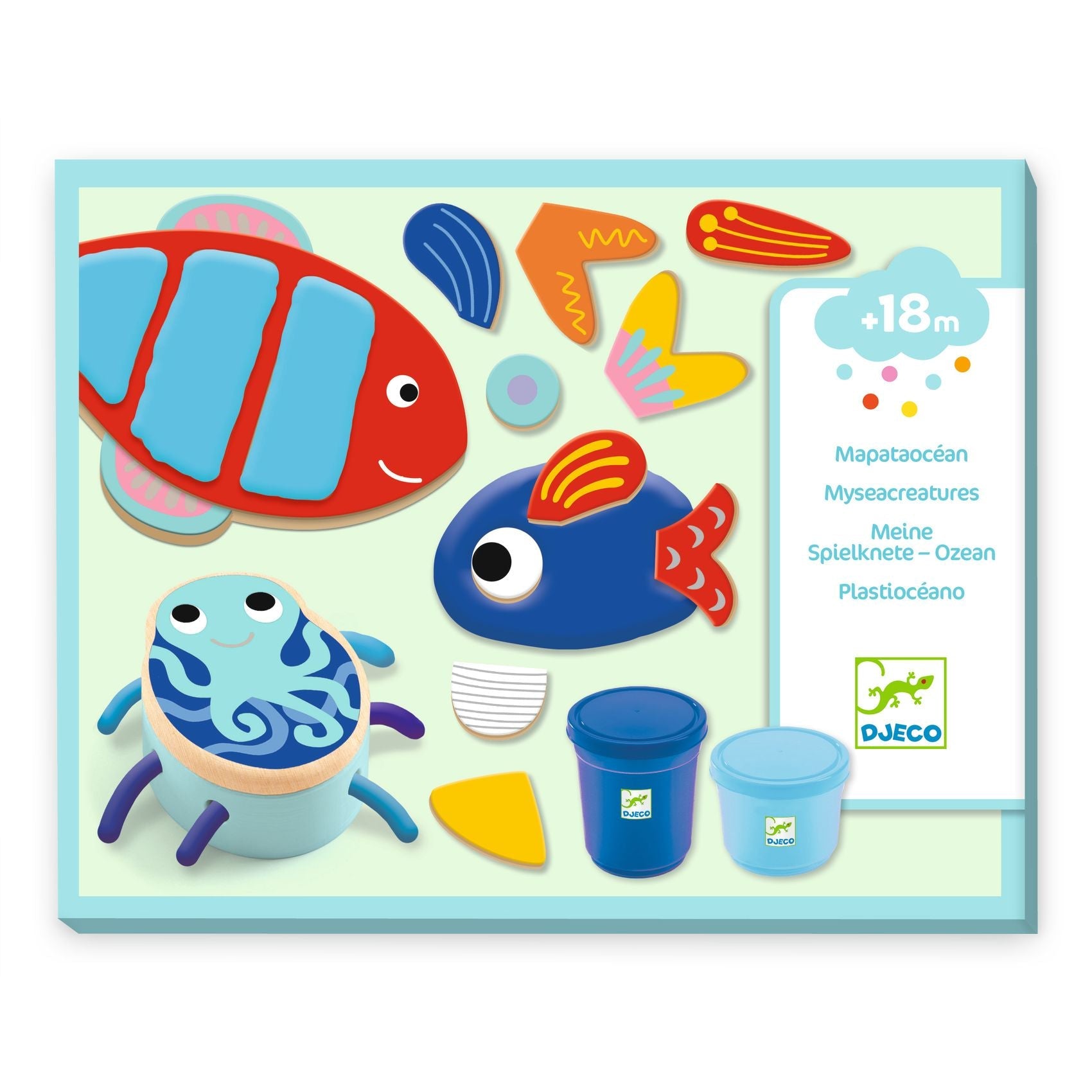 Play Dough Set – My Sea Creatures