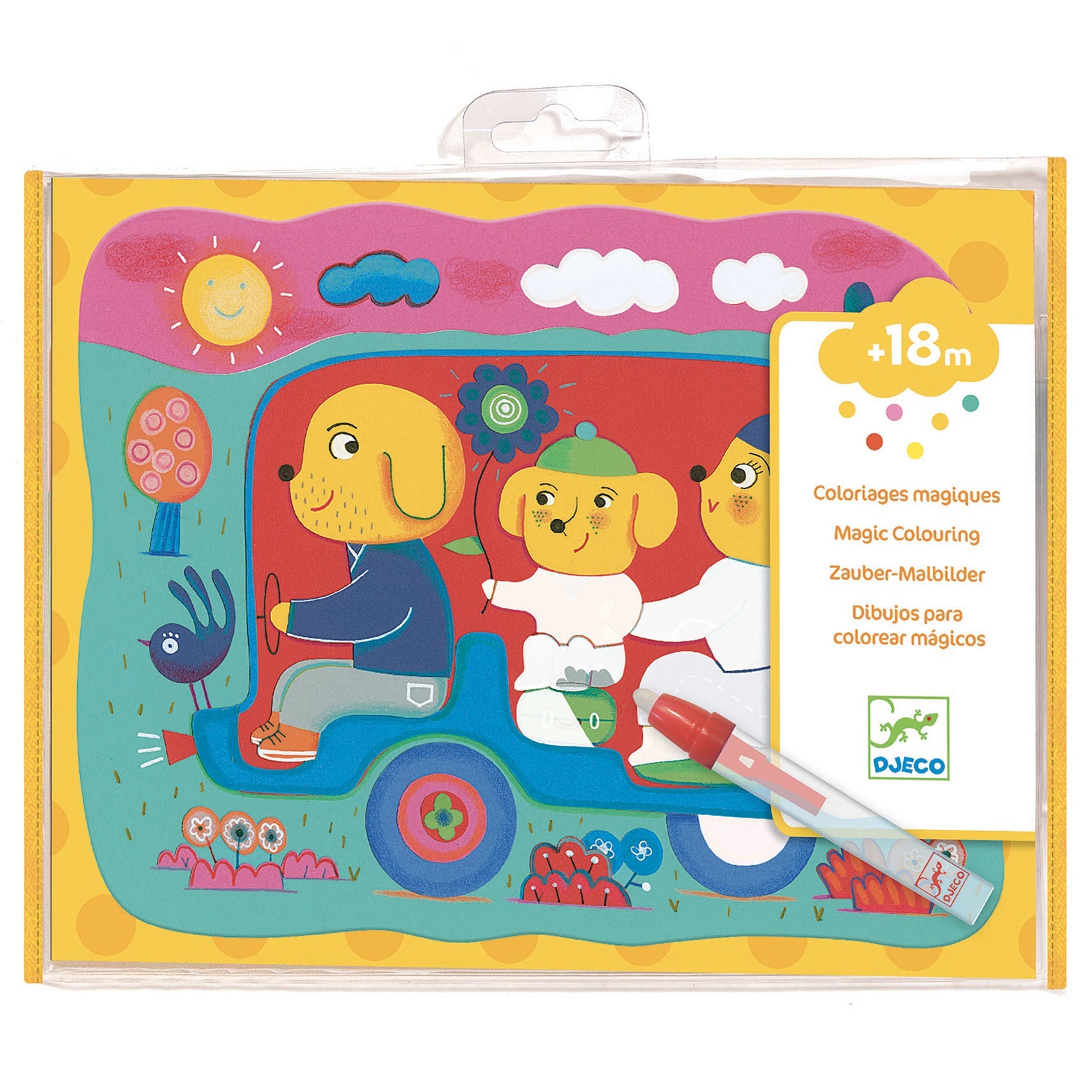 Water Magic Colouring Set – Hidden on the Road