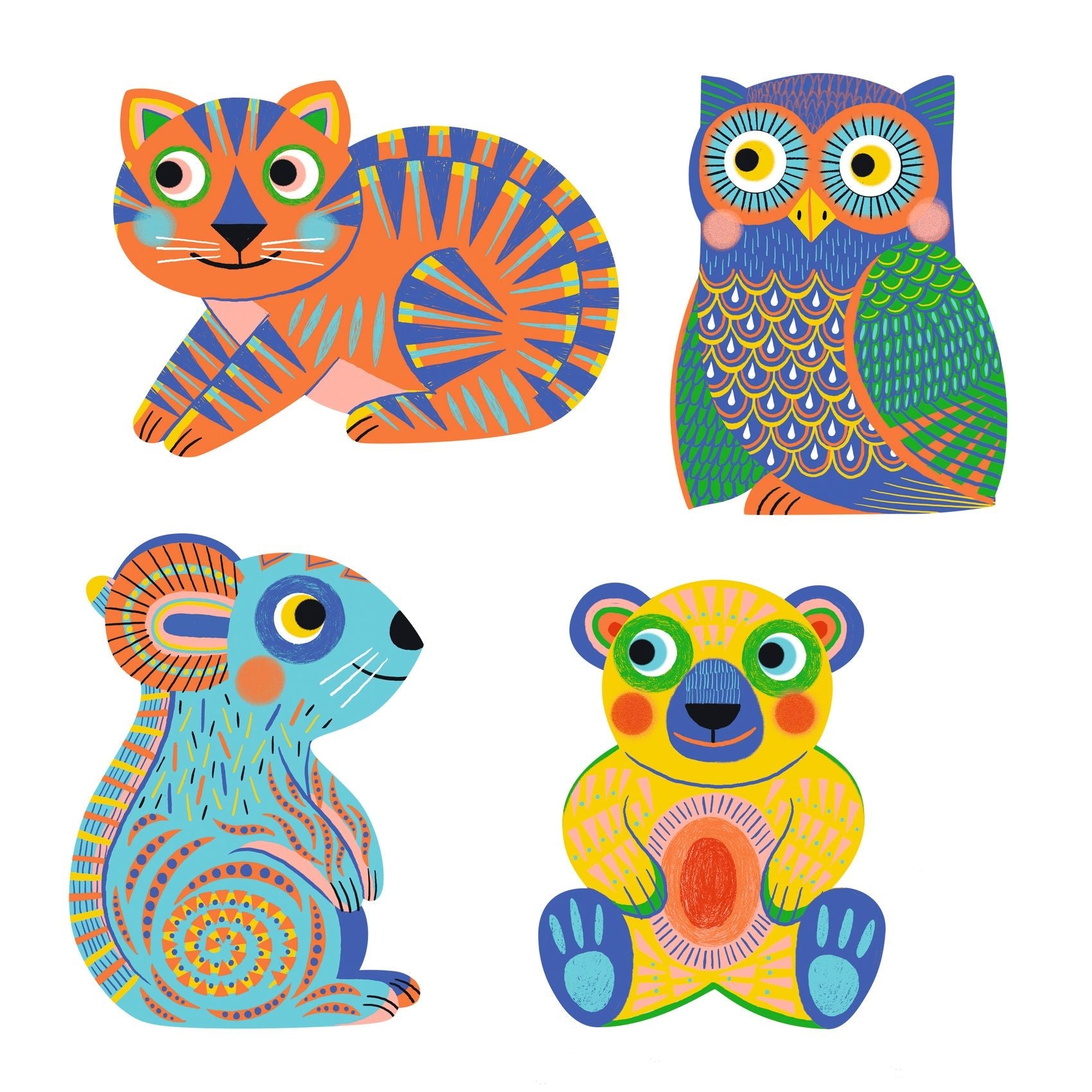 Water Magic Colouring Set – Animals