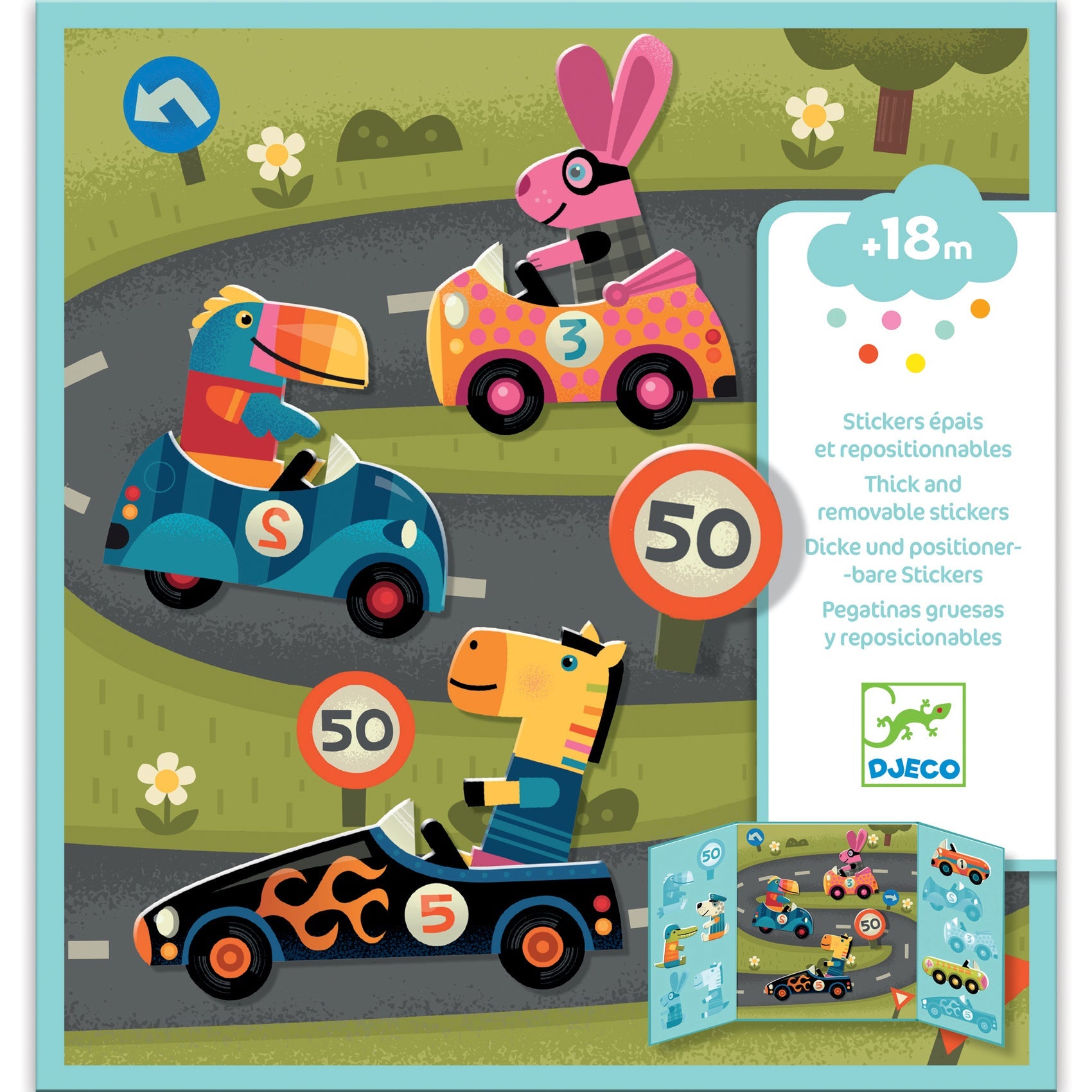 Create With Stickers – Cars