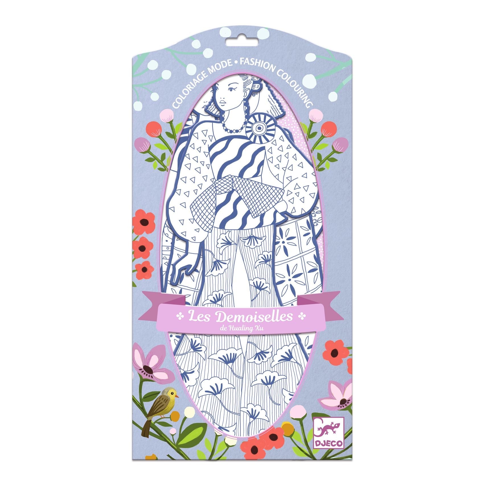 Les Demoiselles Colour-In Cards – Laura & Friends