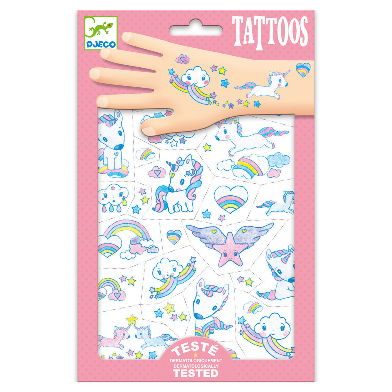 Unicorns Temporary Glitter Tattoos
