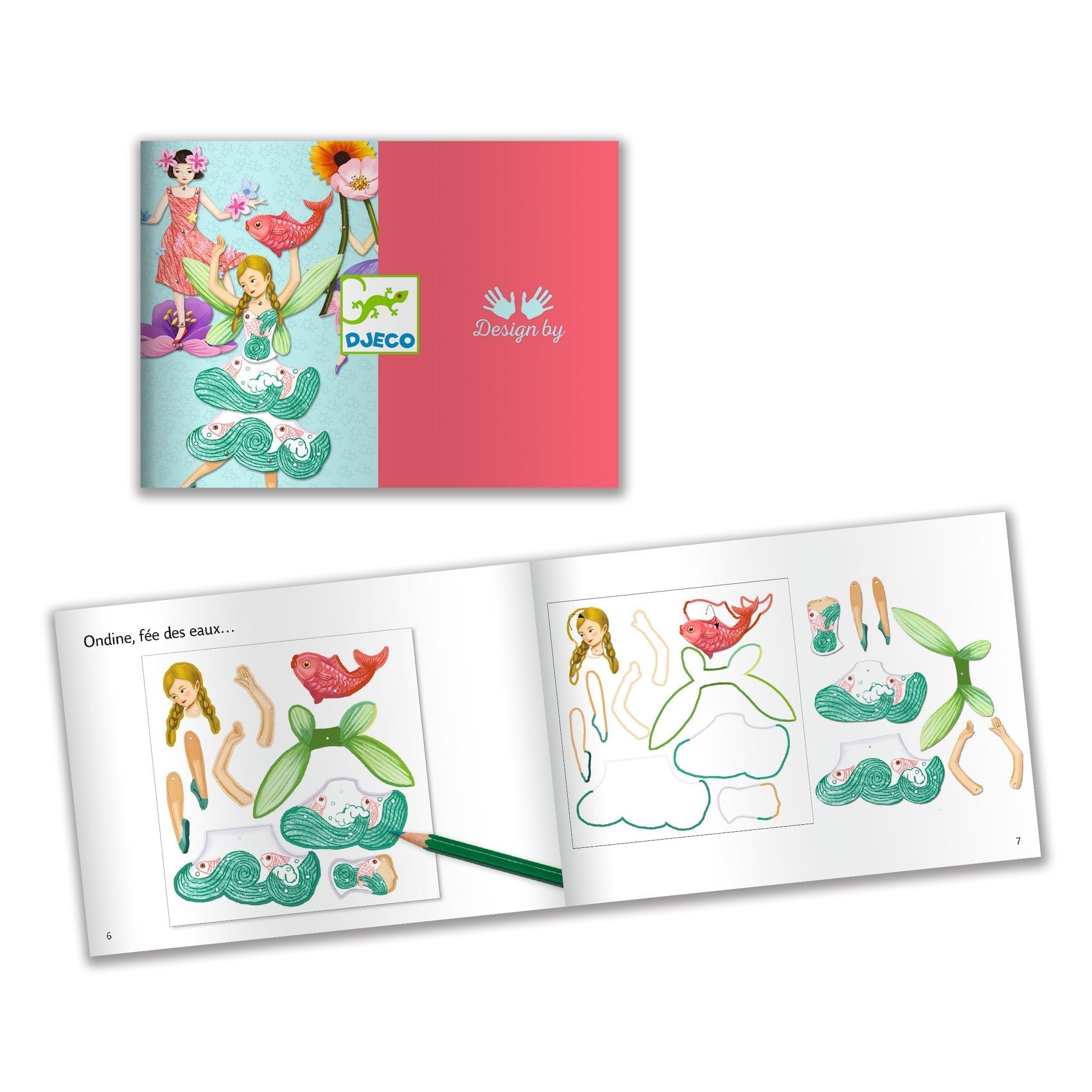 Jumping Jacks – Fairies Paper Puppets