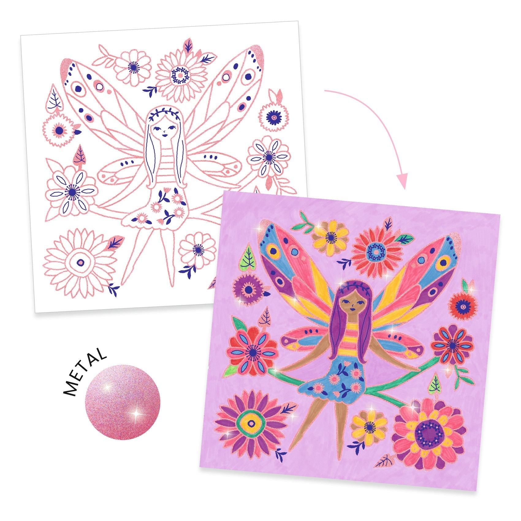 Colouring Surprises – Little Wings