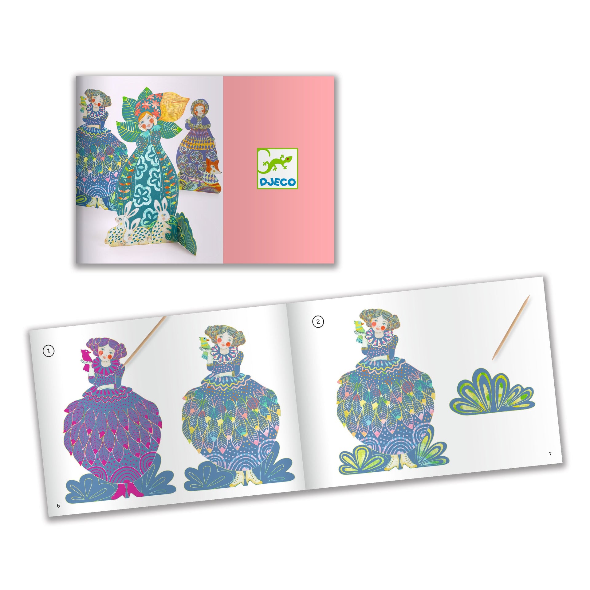 Pretty Dresses Scratch Cards