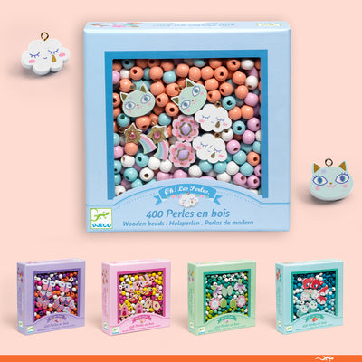 450 wooden beads