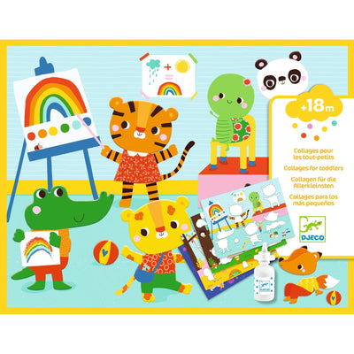 Collages for Toddlers – The Day