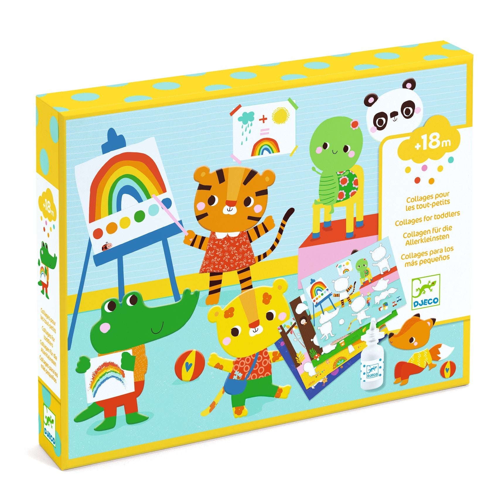 Collages for Toddlers – The Day