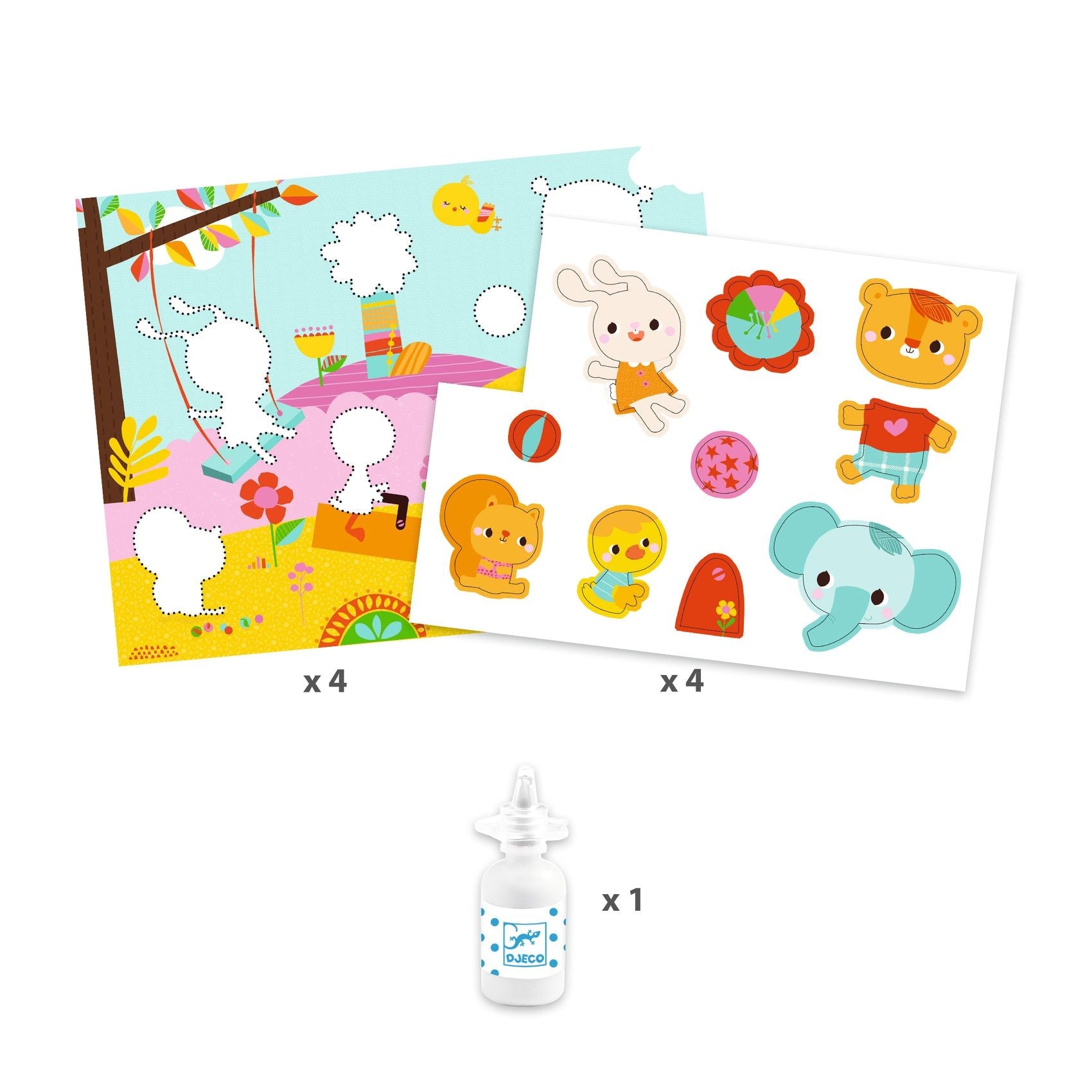 Collages for Toddlers – The Day