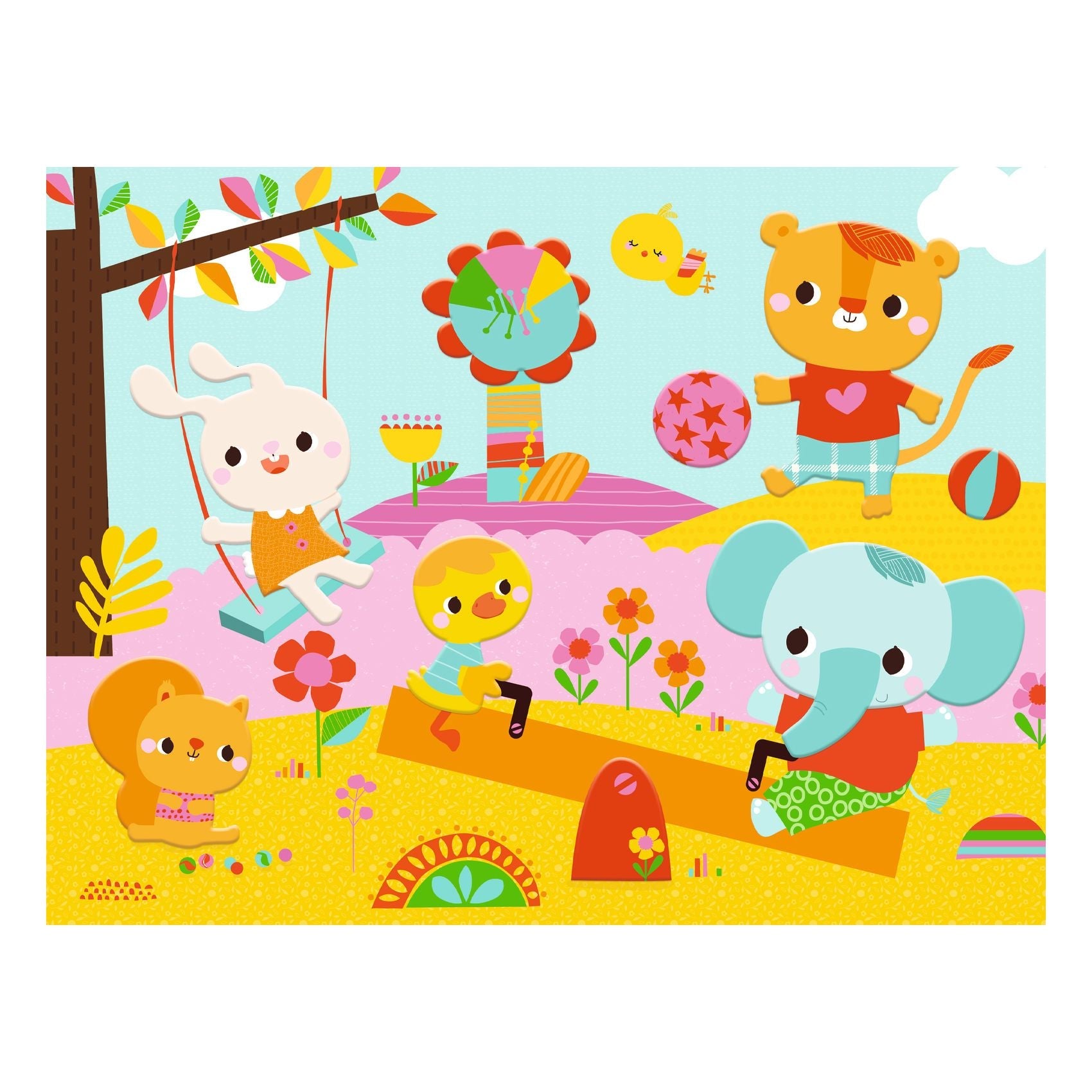 Collages for Toddlers – The Day