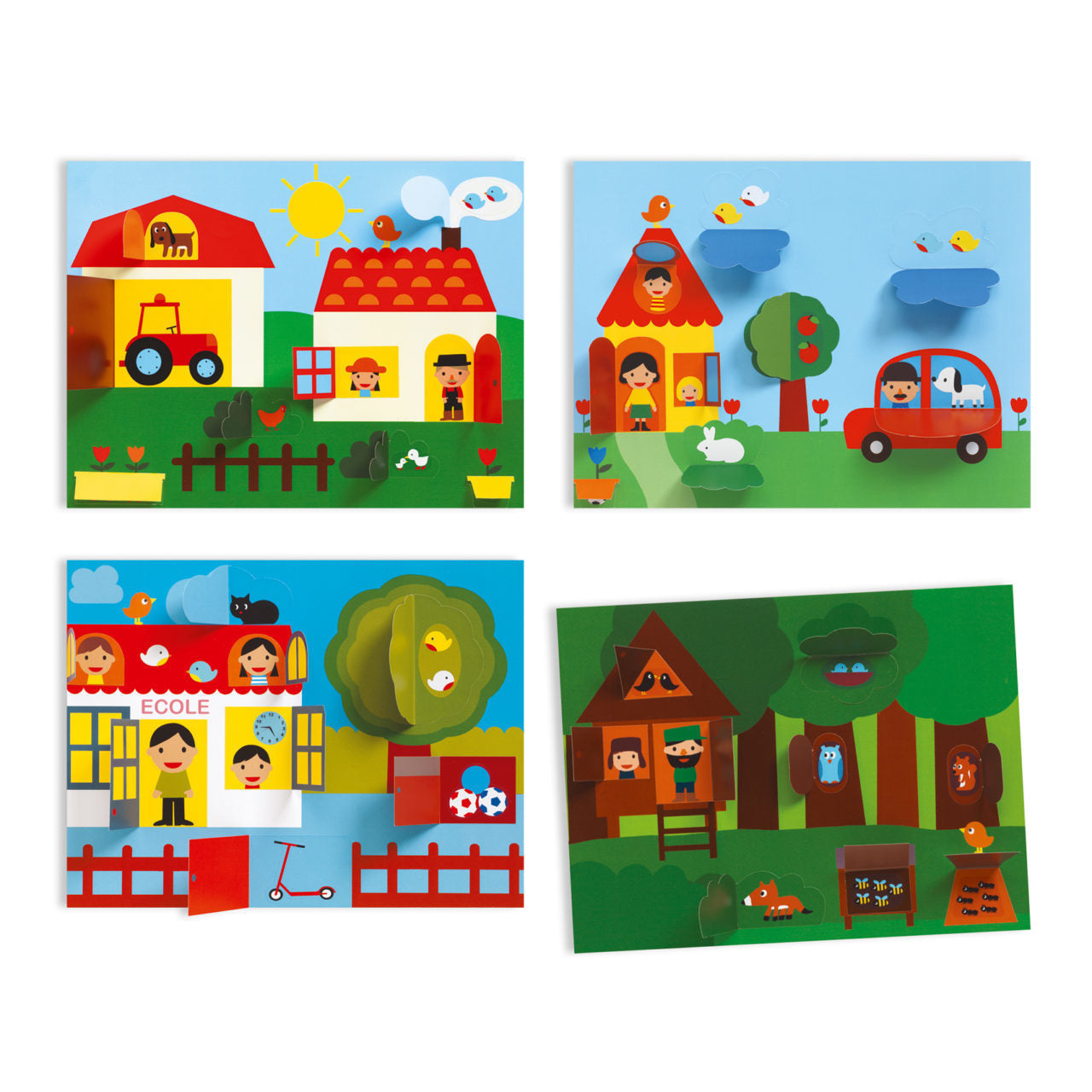 Hide and Seek Fold & Stick