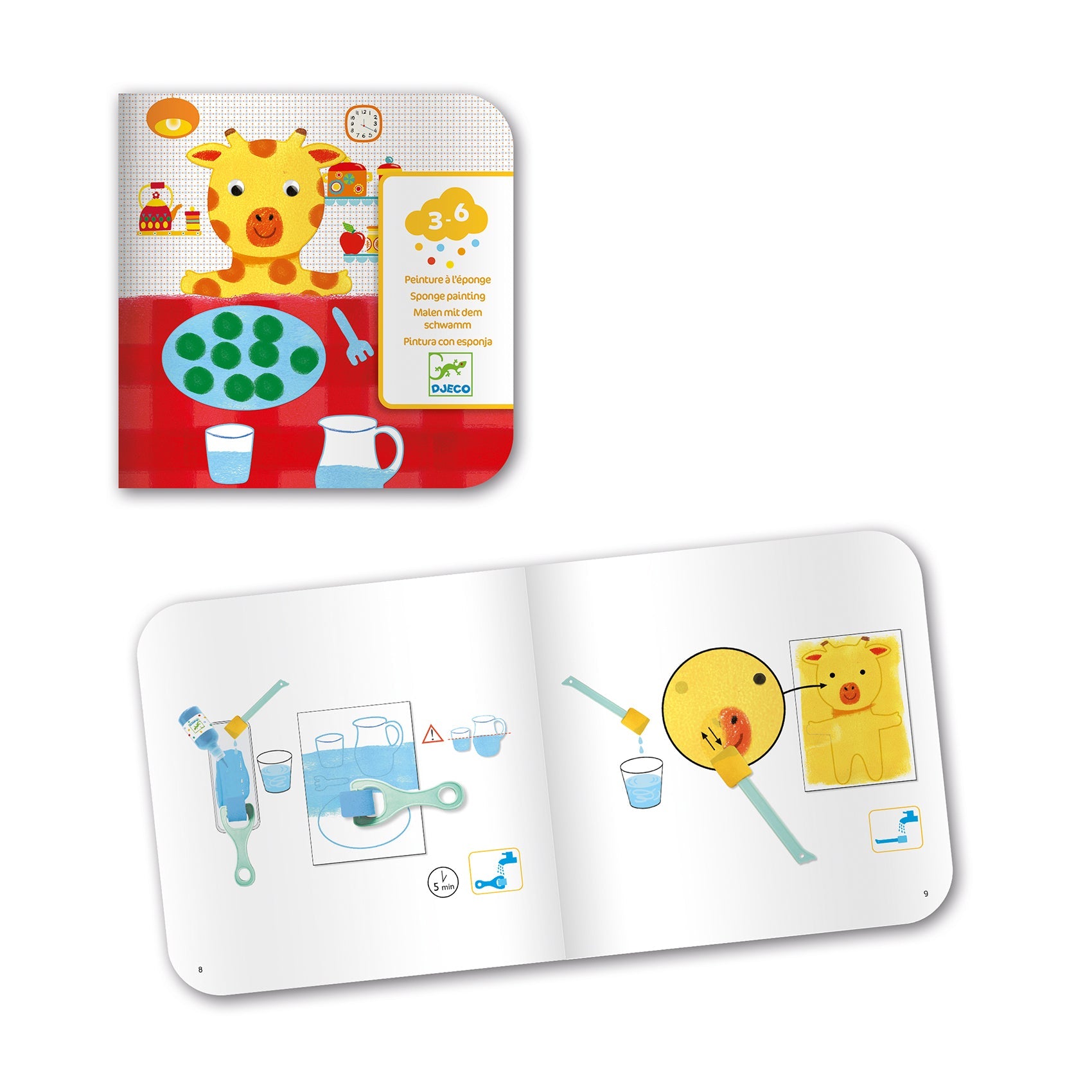 Sponge Painting – Cuddly Toy Adventure